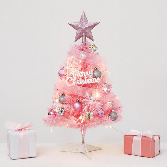 Árvore de Natal 60cm – Decoração Natalina em PVC | Ideal para Mesa, Escritório e Ambientes Pequenos