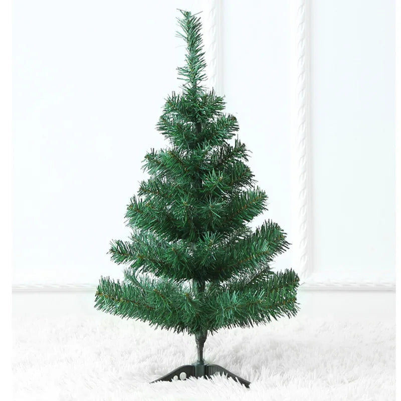 Árvore de Natal 60cm – Decoração Natalina em PVC | Ideal para Mesa, Escritório e Ambientes Pequenos